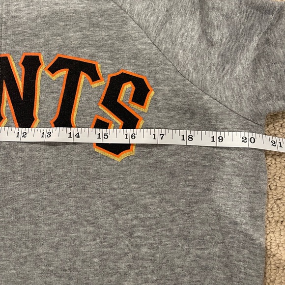 PINK SF GIANTS quarterzip - Picture 5 of 6